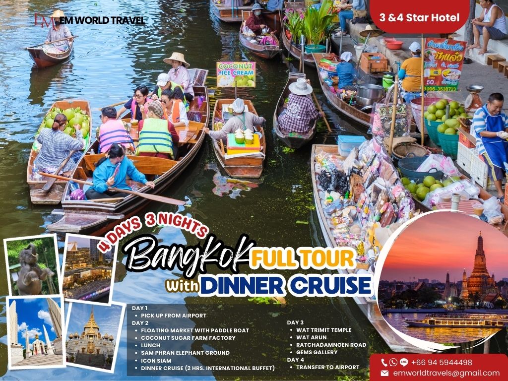 3Days 2Nights Bangkok tour