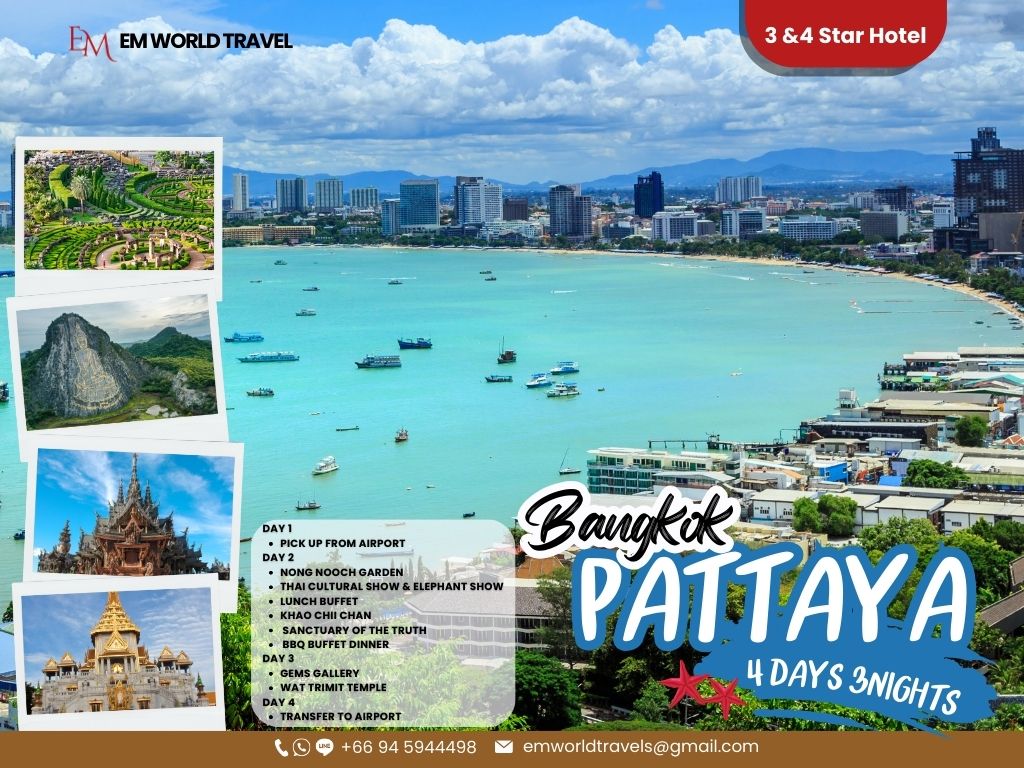 4Days 3 Nights Bangkok Pattaya