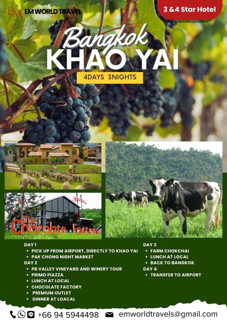 Khoa Yai Trip tour