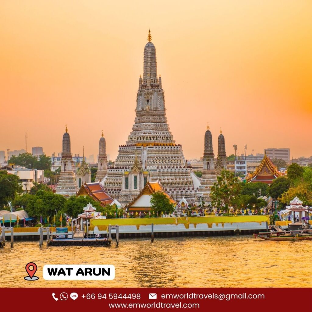 Wat Arun
Temple of Dawn
Bangkok
Thailand